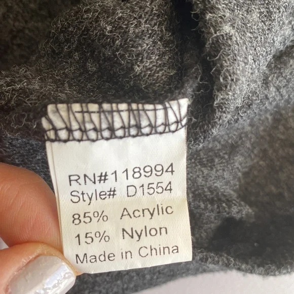 Asymmetrical Grey Dress - Picture 6 of 7